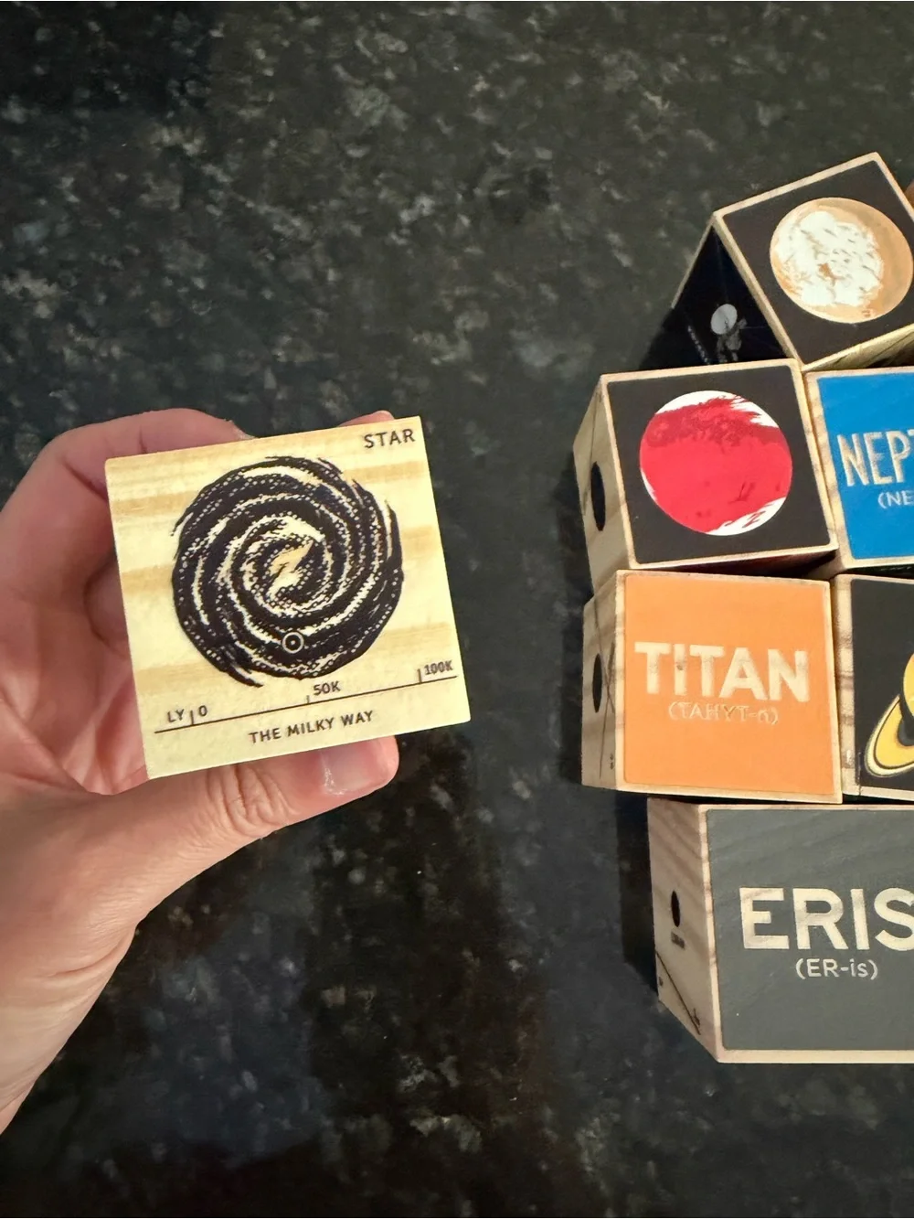 Wooden Planetary Blocks by Chop Shop - 20 Blocks